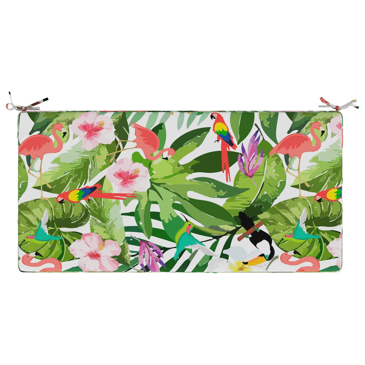 Seat Cushion SOEST 100% Polyester Multicolour 120 x 80 x 10 cm
