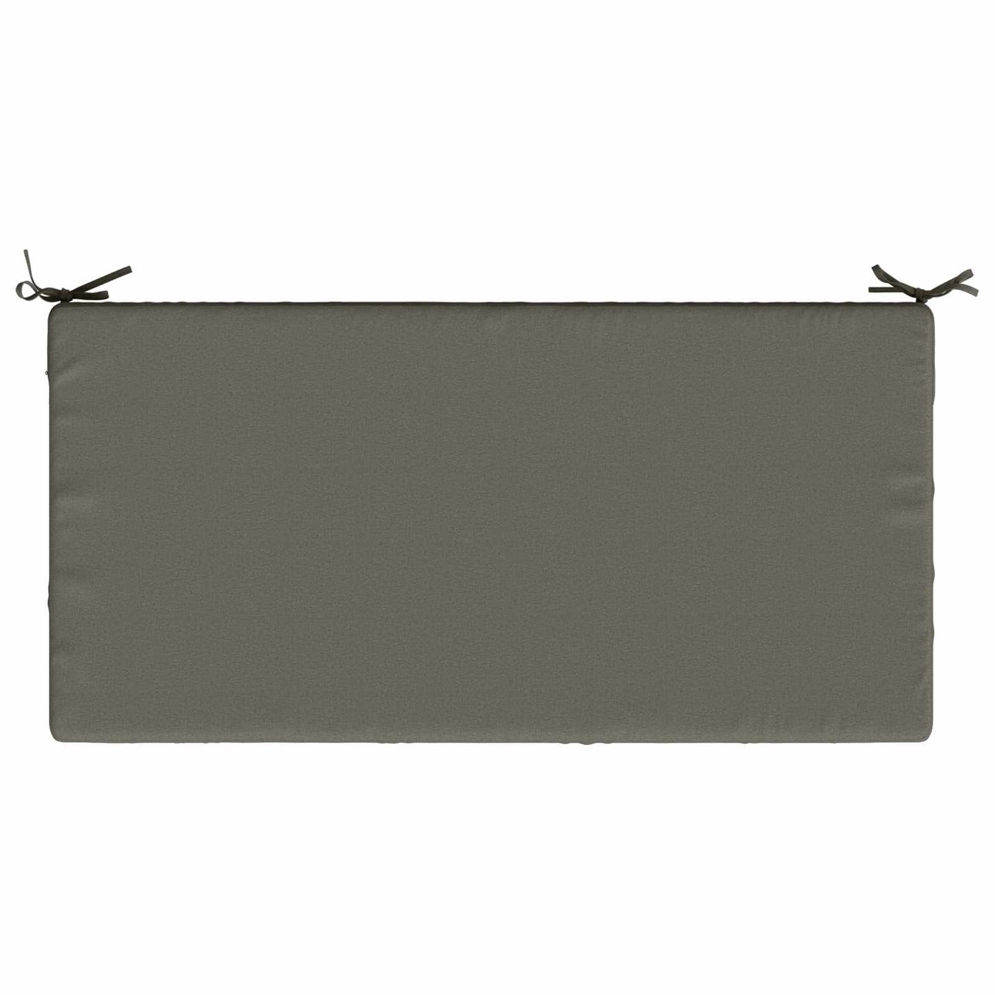 Seat Cushion SOEST 100% Polyester Grey 120 x 60 x 10 cm