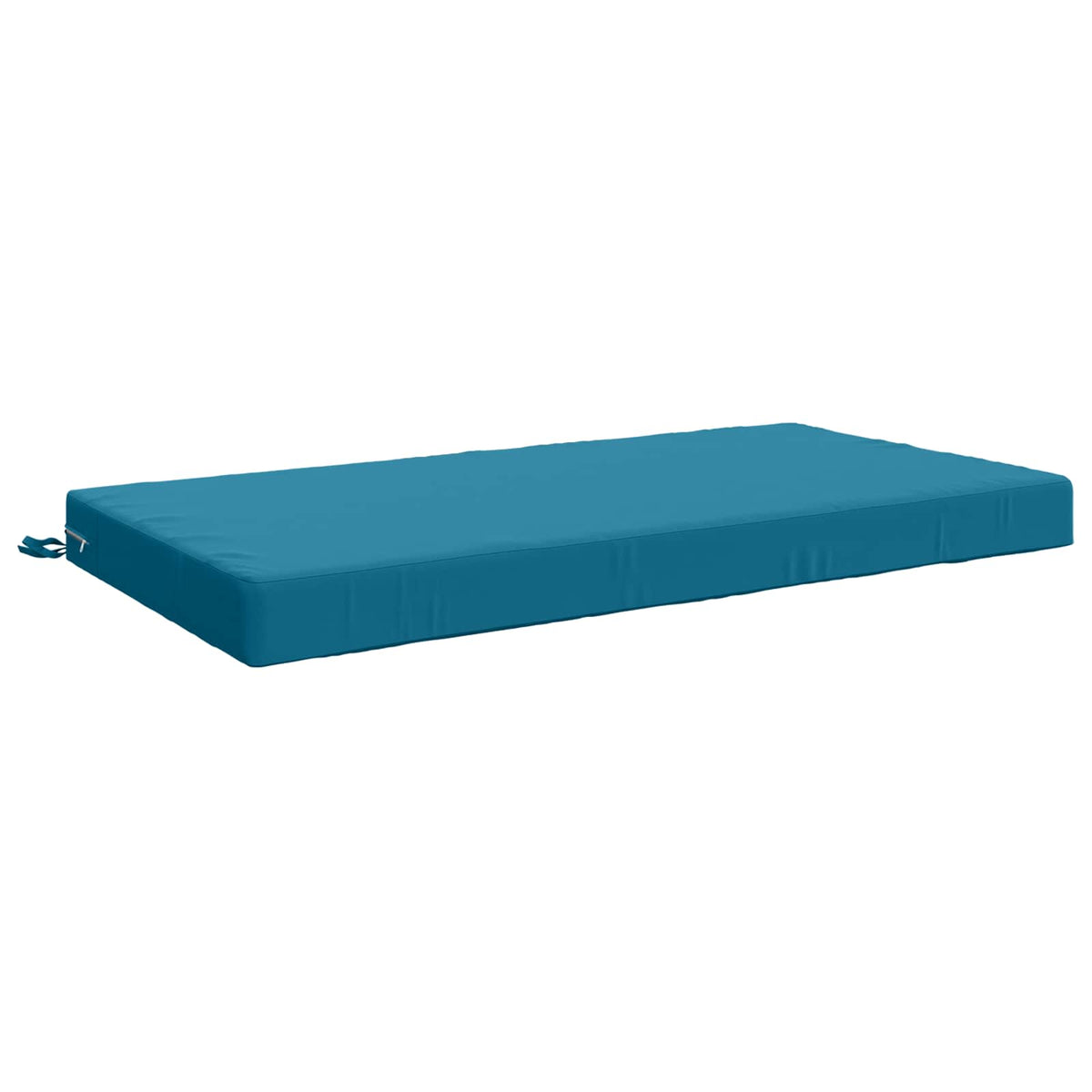 Seat Cushion SOEST 100% Polyester Light Blue 120 x 60 x 10 cm