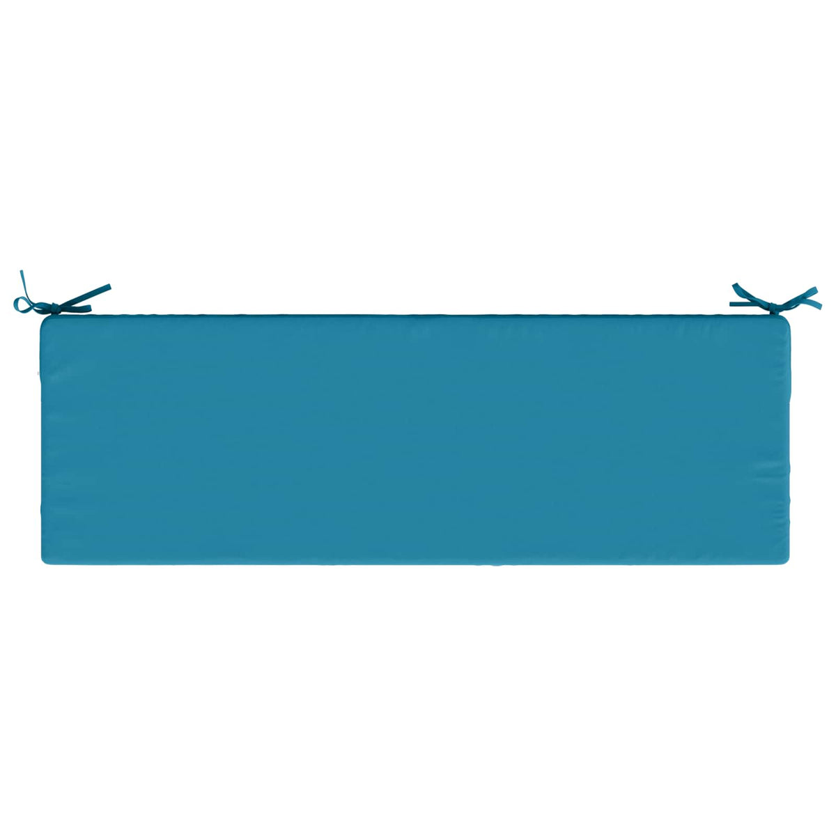 Seat Cushion SOEST 100% Polyester Light Blue 120 x 40 x 10 cm
