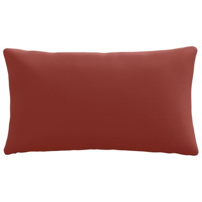 1-Piece Back Cushion PUTTEN 100% Polyester Red 80 x 40 x 15 cm