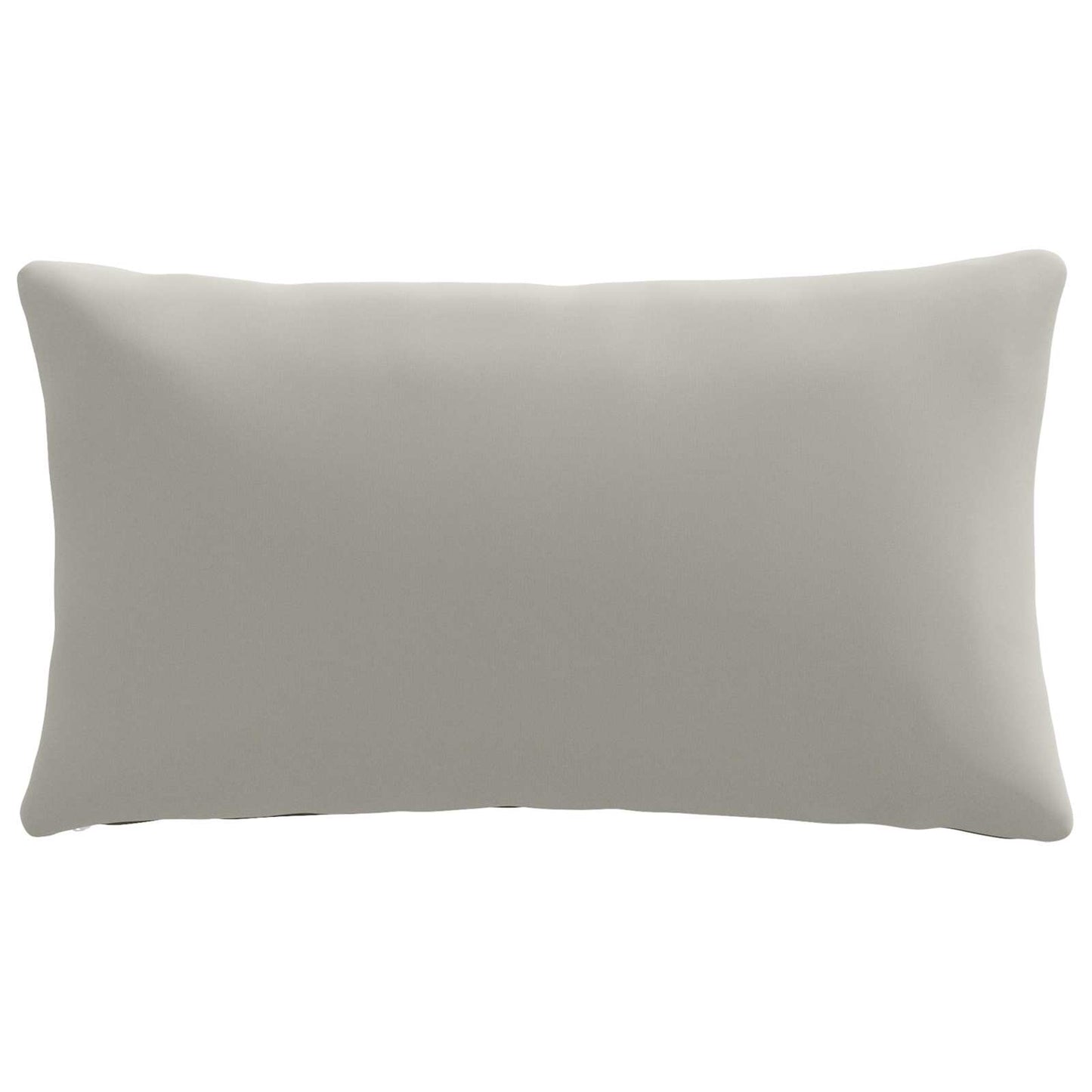 1-Piece Back Cushion PUTTEN 100% Polyester Grey 80 x 40 x 15 cm