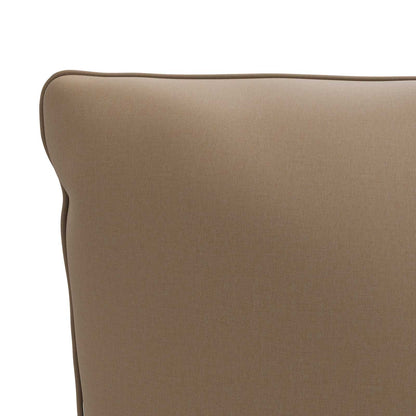 1-Piece Back Cushion PUTTEN 100% Polyester Taupe