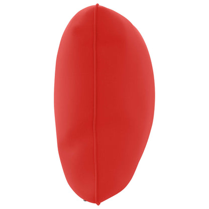 1-Piece Back Cushion PUTTEN 100% Polyester Red 120 x 40 x 15 cm