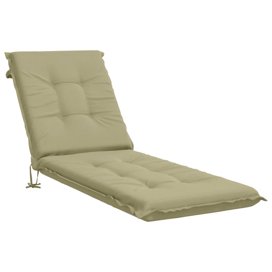Sunlounger Cushion GEMERT 100% Polyester Light Green