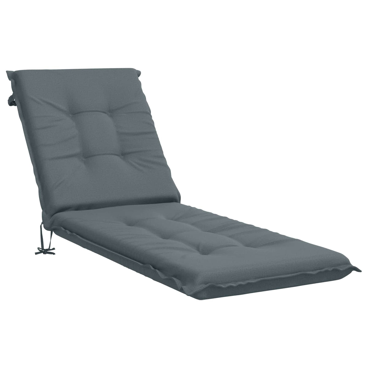 Sunlounger Cushion GEMERT 100% Polyester Blue 190 x 60 x 9 cm