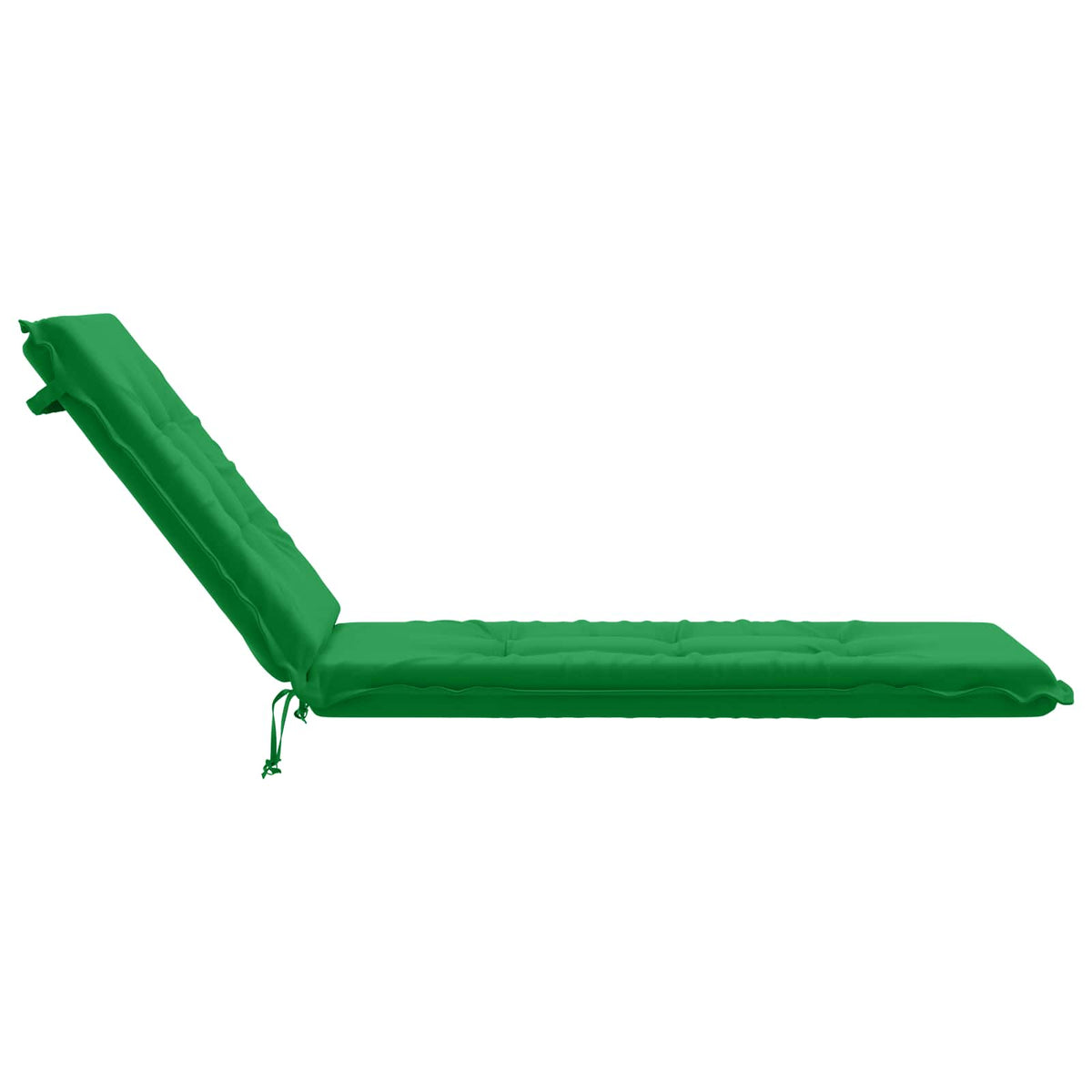 Sunlounger Cushion GEMERT 100% Polyester Green 190 x 60 x 9 cm