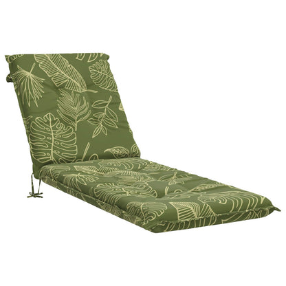 Sunlounger Cushion GEMERT 100% Polyester Leaf Design