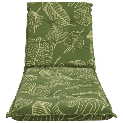 Sunlounger Cushion GEMERT 100% Polyester Leaf Design