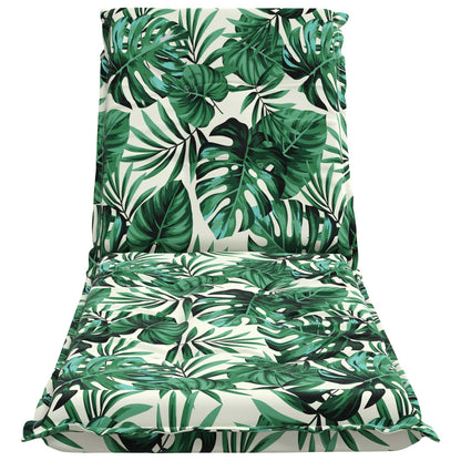 Sunlounger Cushion GEMERT 100% Polyester Leaf Pattern
