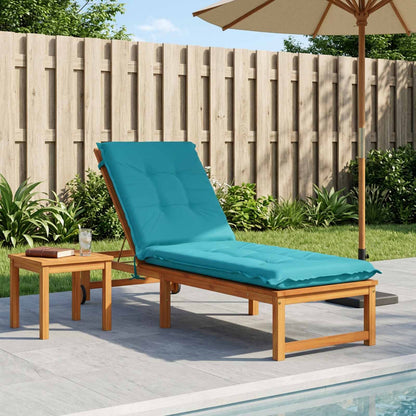 Sunlounger Cushion GEMERT 100% Polyester Turquoise