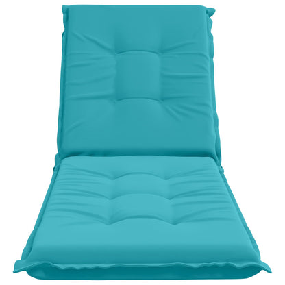 Sunlounger Cushion GEMERT 100% Polyester Turquoise
