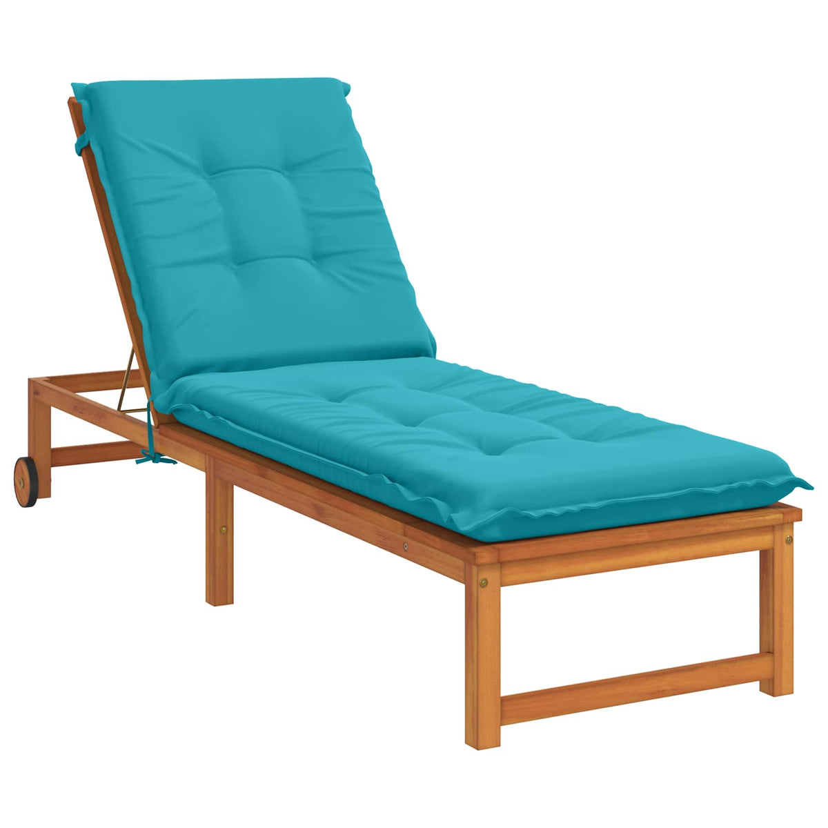 Sunlounger Cushion GEMERT 100% Polyester Turquoise