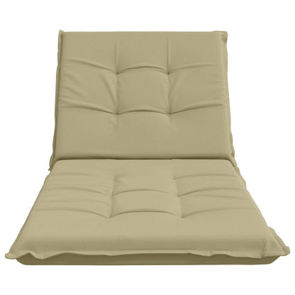 Sunlounger Cushion GEMERT 100% Polyester Light Green