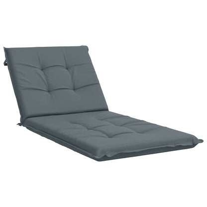 Sunlounger Cushion GEMERT 100% Polyester Blue 190 x 90 x 9 cm