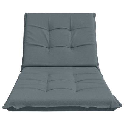 Sunlounger Cushion GEMERT 100% Polyester Blue 190 x 90 x 9 cm