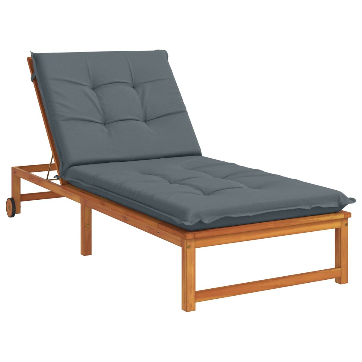 Sunlounger Cushion GEMERT 100% Polyester Blue 190 x 90 x 9 cm