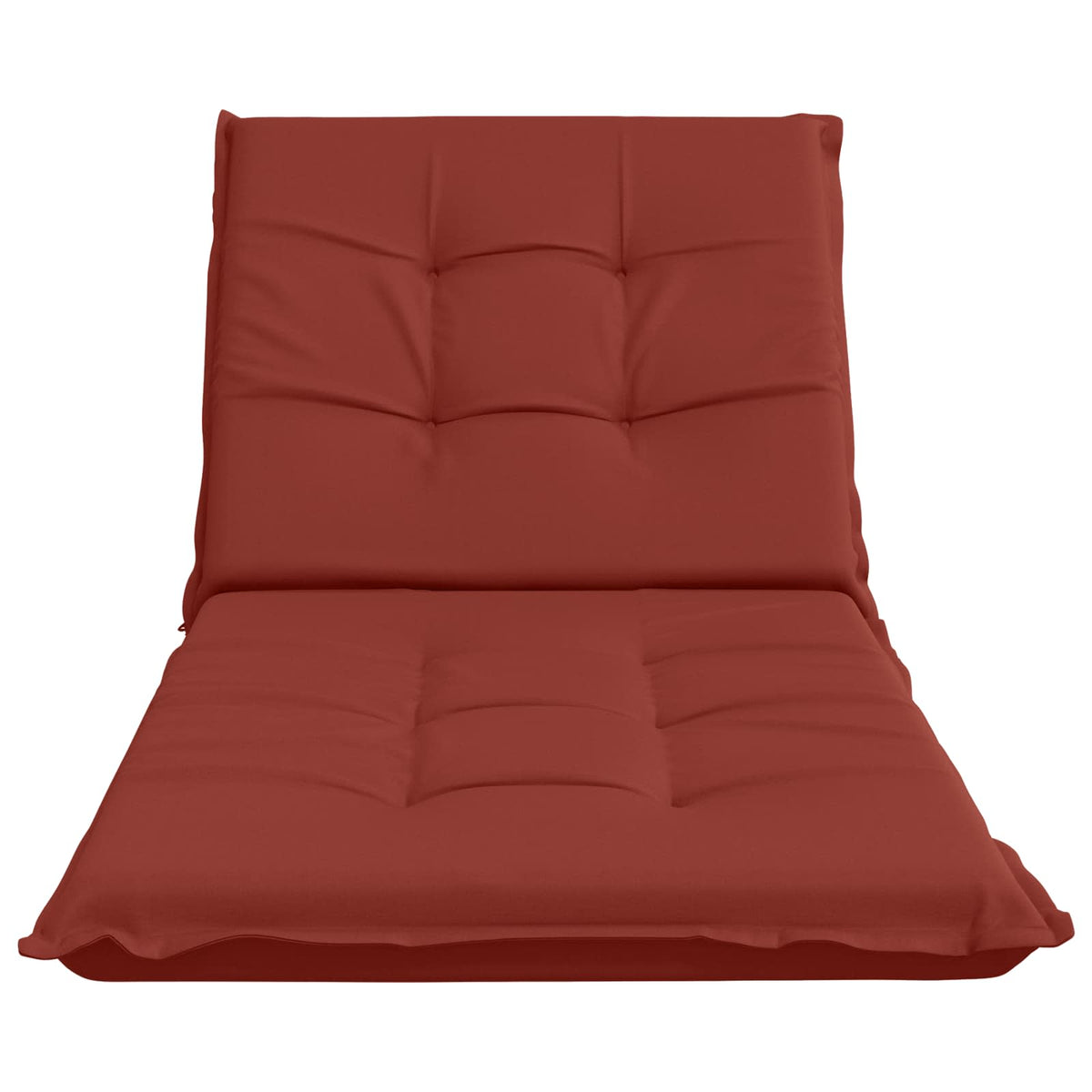 Sunlounger Cushion GEMERT 100% Polyester Red 190 x 90 x 9 cm