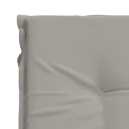 Sunlounger Cushion GEMERT 100% Polyester Grey 190 x 90 x 9 cm