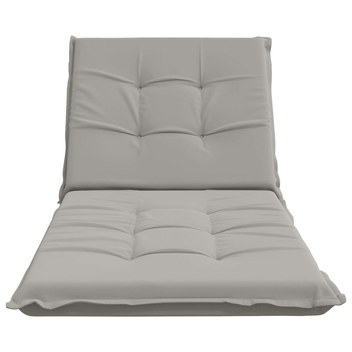 Sunlounger Cushion GEMERT 100% Polyester Grey 190 x 90 x 9 cm