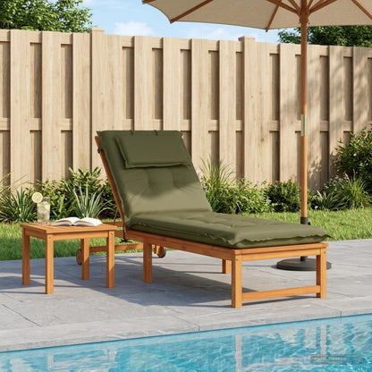 Sunlounger Cushion GEMERT 100% Polyester Olive Green