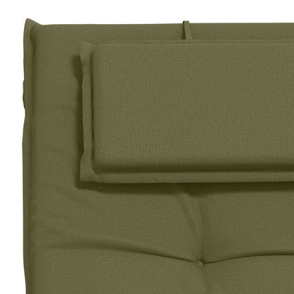 Sunlounger Cushion GEMERT 100% Polyester Olive Green