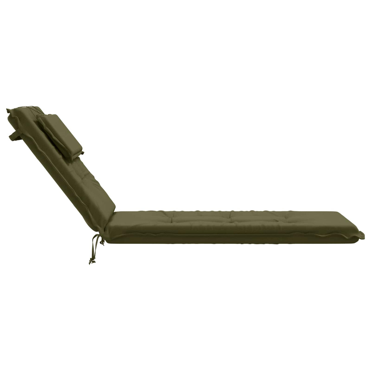 Sunlounger Cushion GEMERT 100% Polyester Olive Green