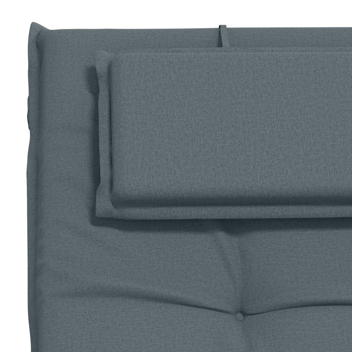 Sunlounger Cushion GEMERT 100% Polyester Blue 190 x 60 x 9 cm