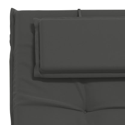 Sunlounger Cushion GEMERT 100% Polyester Anthracite