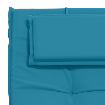 Sunlounger Cushion GEMERT 100% Polyester Light Blue