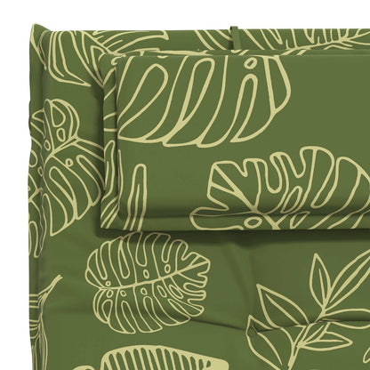 Sunlounger Cushion GEMERT 100% Polyester Leaf Design