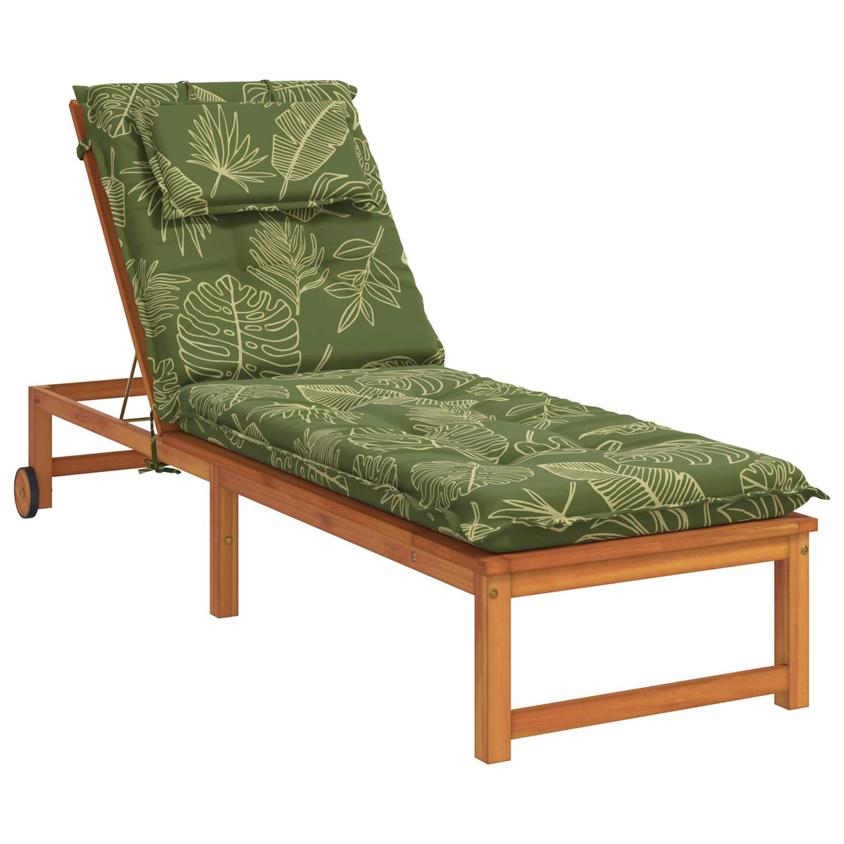 Sunlounger Cushion GEMERT 100% Polyester Leaf Design