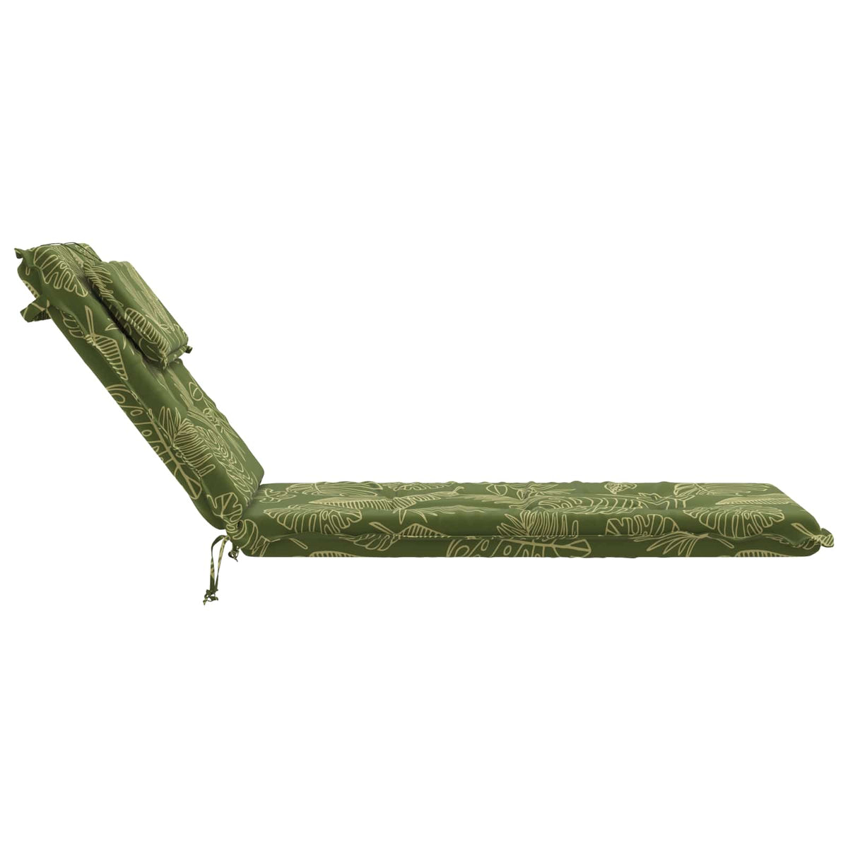 Sunlounger Cushion GEMERT 100% Polyester Leaf Design