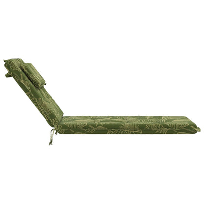 Sunlounger Cushion GEMERT 100% Polyester Leaf Design
