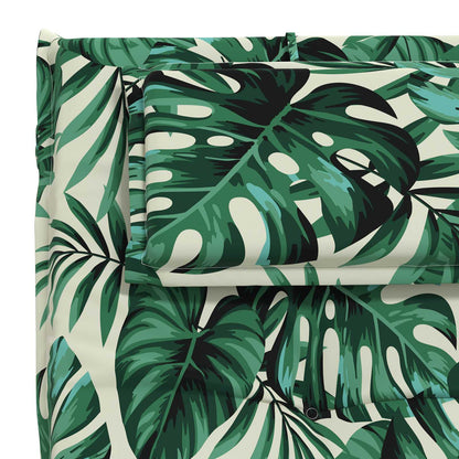 Sunlounger Cushion GEMERT 100% Polyester Leaf Pattern