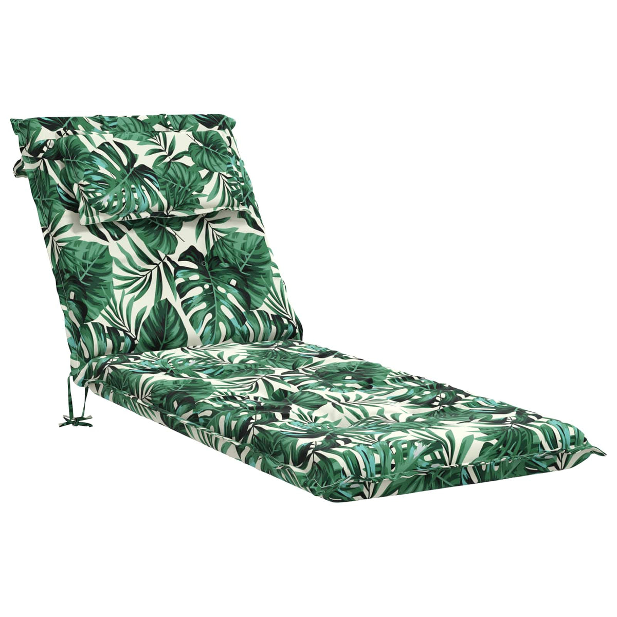Sunlounger Cushion GEMERT 100% Polyester Leaf Pattern
