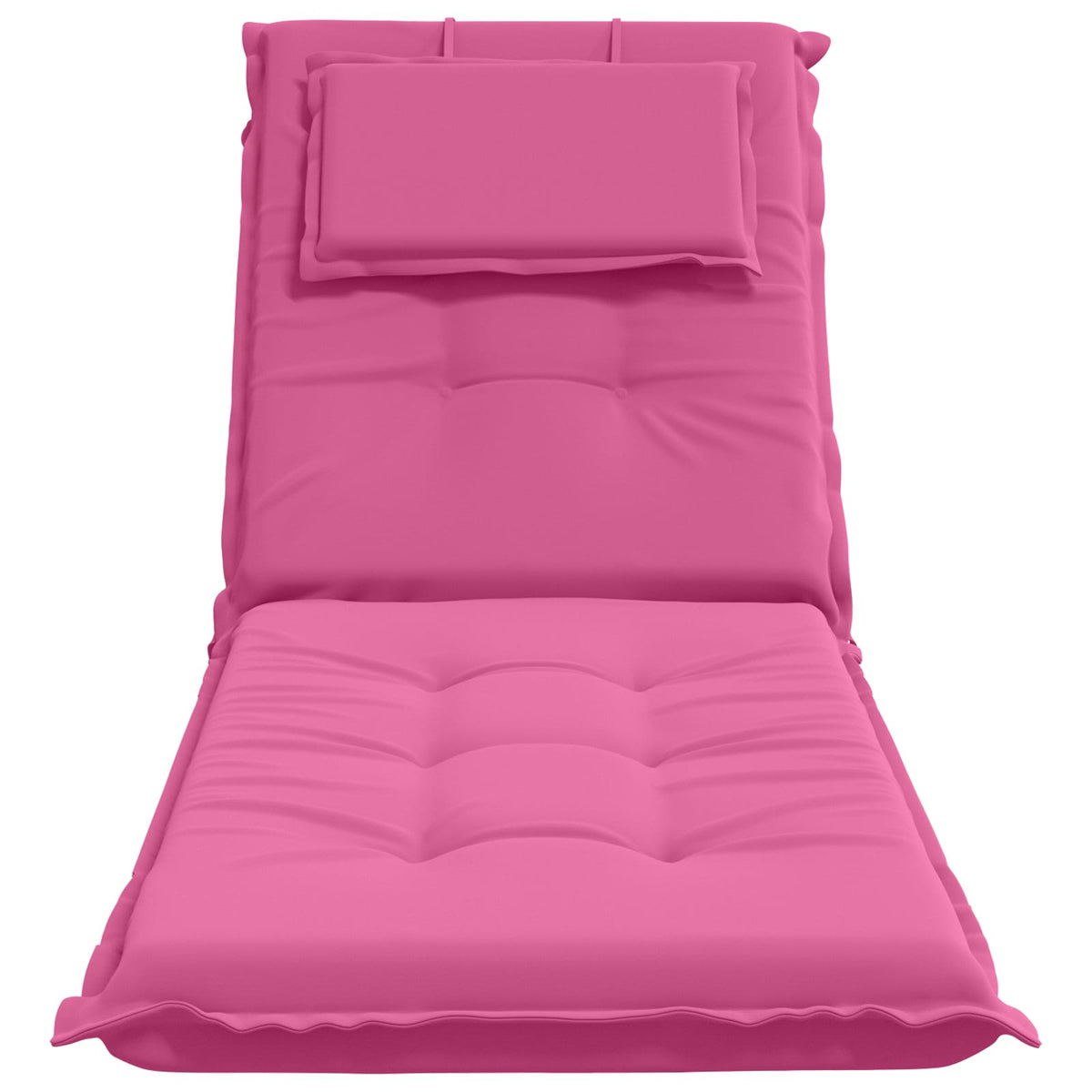Sunlounger Cushion GEMERT 100% Polyester Pink 190 x 60 x 9 cm