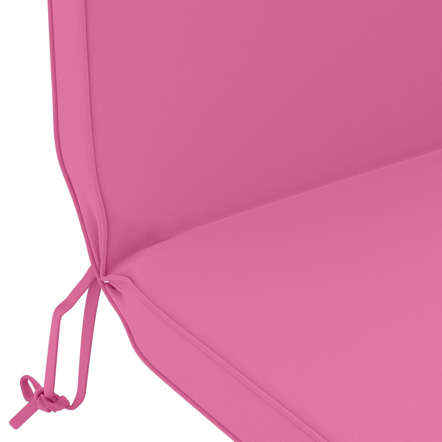 Sun Lounger Cushion 100% Polyester Pink 55 x 124 x 5 cm