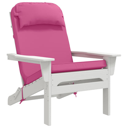 Sun Lounger Cushion 100% Polyester Pink 55 x 124 x 5 cm