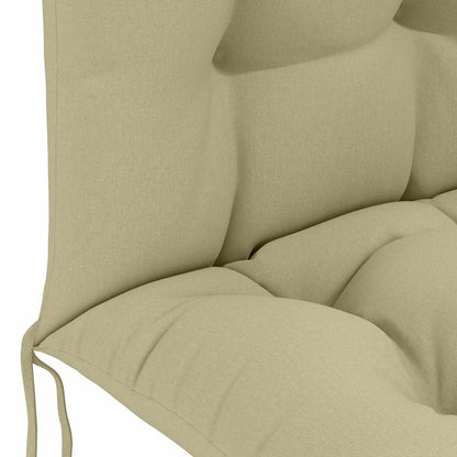 Sun Lounger Cushion PUTTEN 100% Polyester Light Green