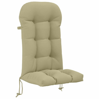 Sun Lounger Cushion PUTTEN 100% Polyester Light Green