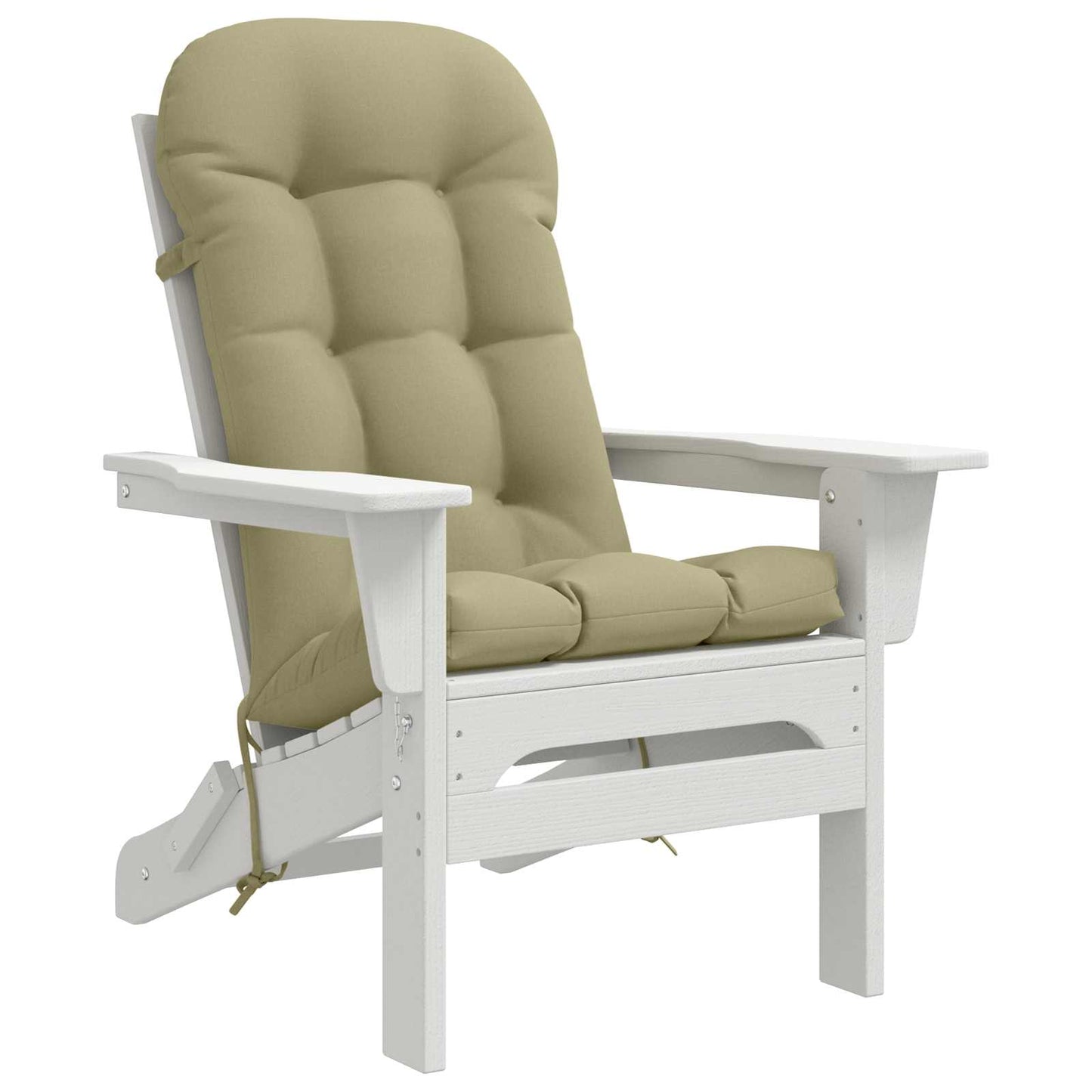 Sun Lounger Cushion PUTTEN 100% Polyester Light Green