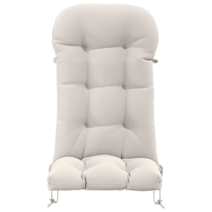 Sun Lounger Cushion PUTTEN 100% Polyester White