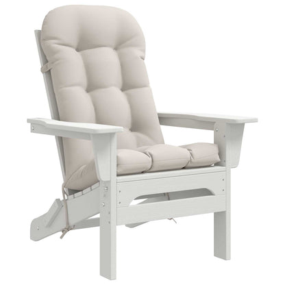 Sun Lounger Cushion PUTTEN 100% Polyester White