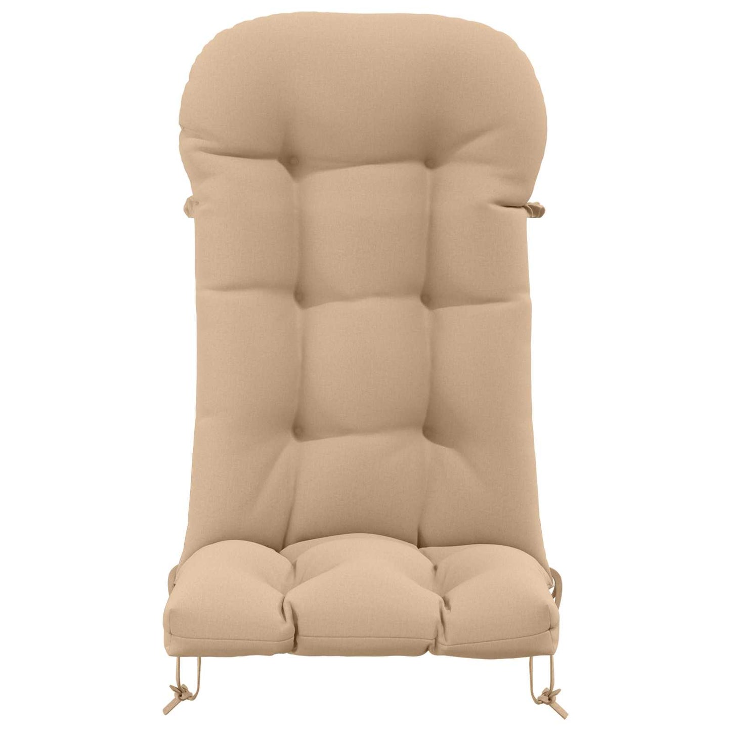 Sun Lounger Cushion PUTTEN 100% Polyester Sand 48 x 112 x 10 cm