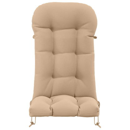 Sun Lounger Cushion PUTTEN 100% Polyester Sand 48 x 112 x 10 cm