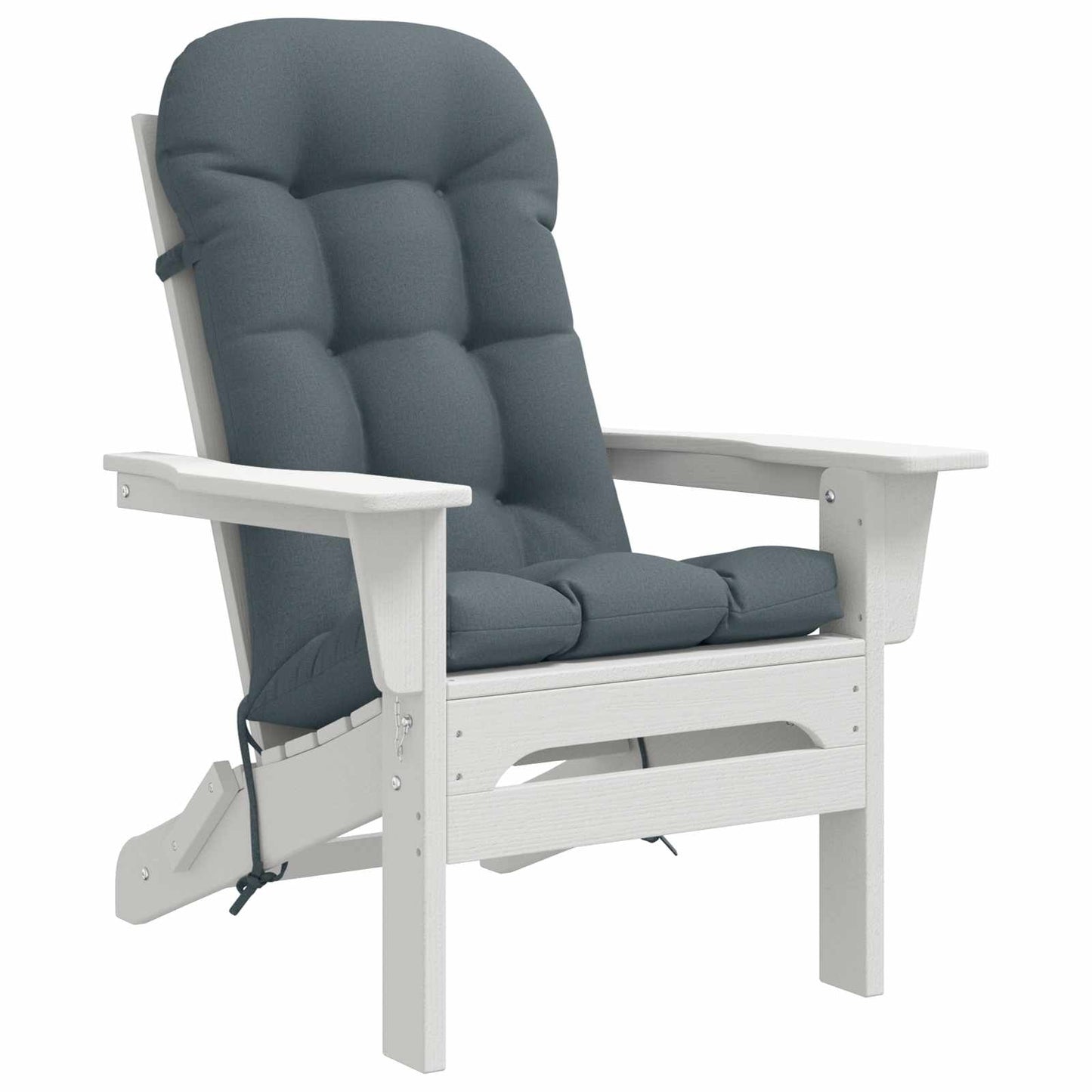 Sun Lounger Cushion PUTTEN 100% Polyester Blue 48 x 112 x 10 cm