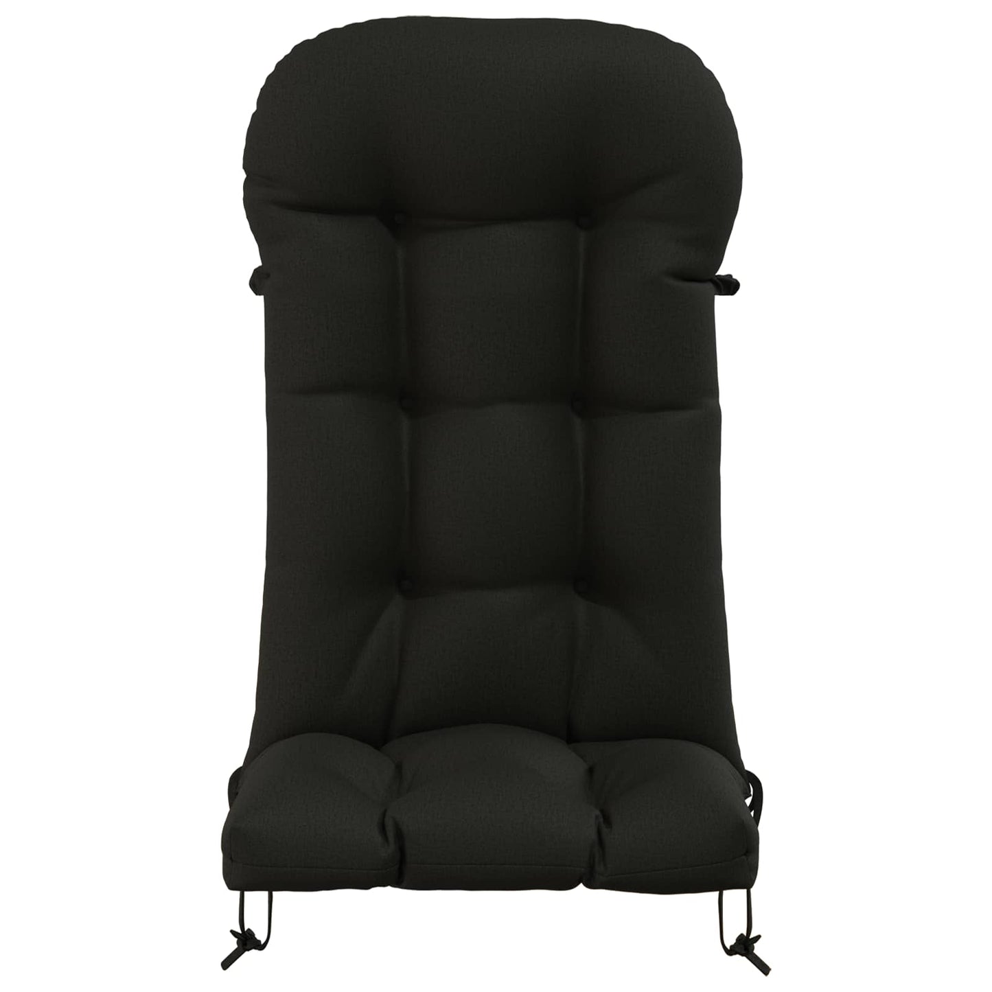 Sun Lounger Cushion PUTTEN 100% Polyester Black