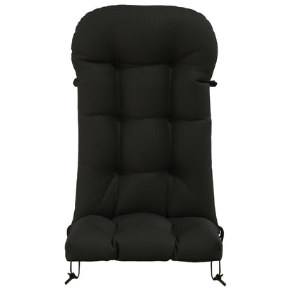 Sun Lounger Cushion PUTTEN 100% Polyester Black