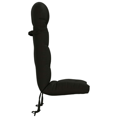Sun Lounger Cushion PUTTEN 100% Polyester Black